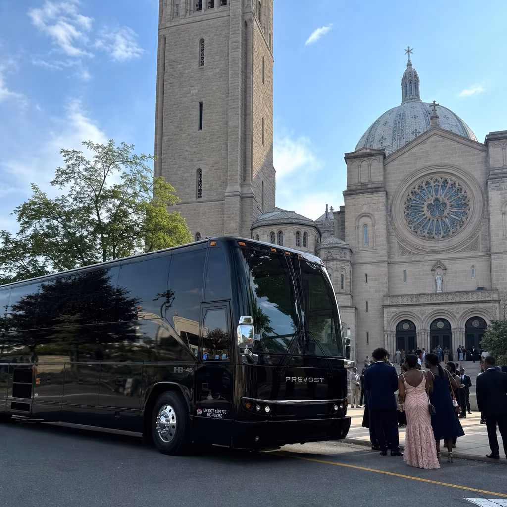 Rent a Bus to Cathedral Basilica of the Sacred Heart