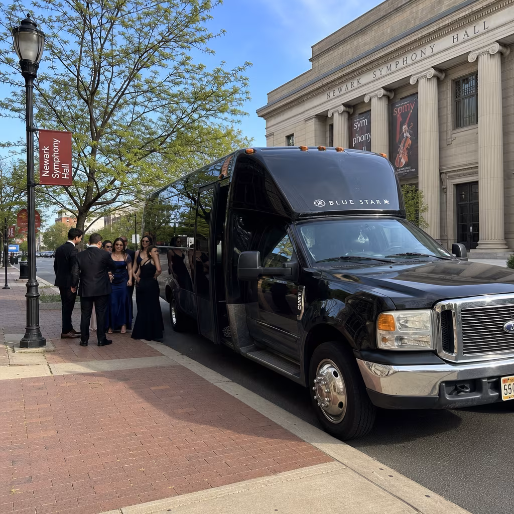 Rent a Bus to Newark Symphony Hall