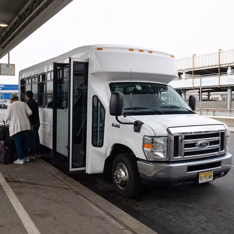 Newark Airport Transportation fleet vehicle