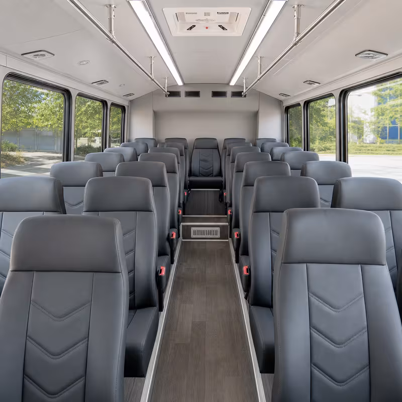 minibus interior