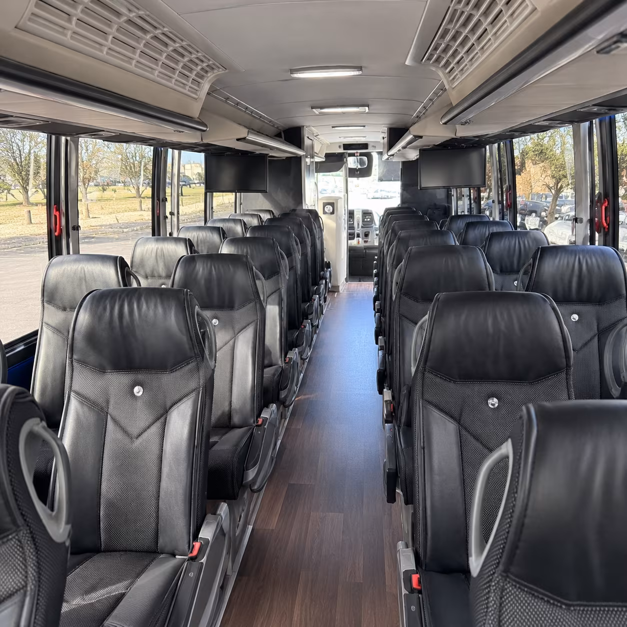 Newark Airport Shuttle & Transportation party bus exterior