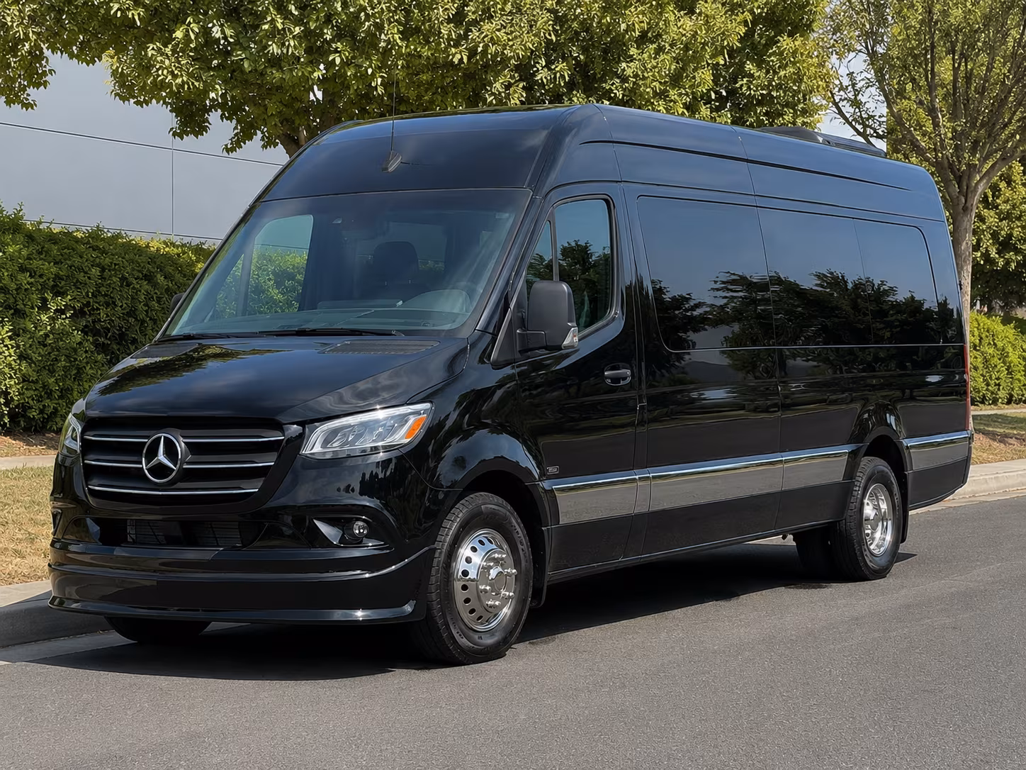 Newark Airport Shuttle & Transportation party bus interior