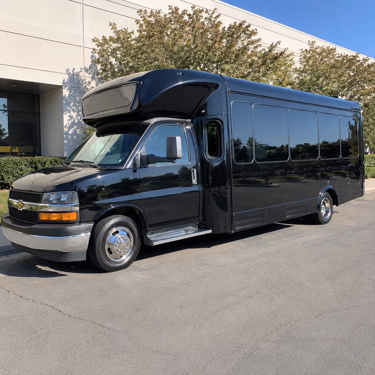 Newark Birthday, Sweet 16, & Quinceañera Transportation party bus exterior