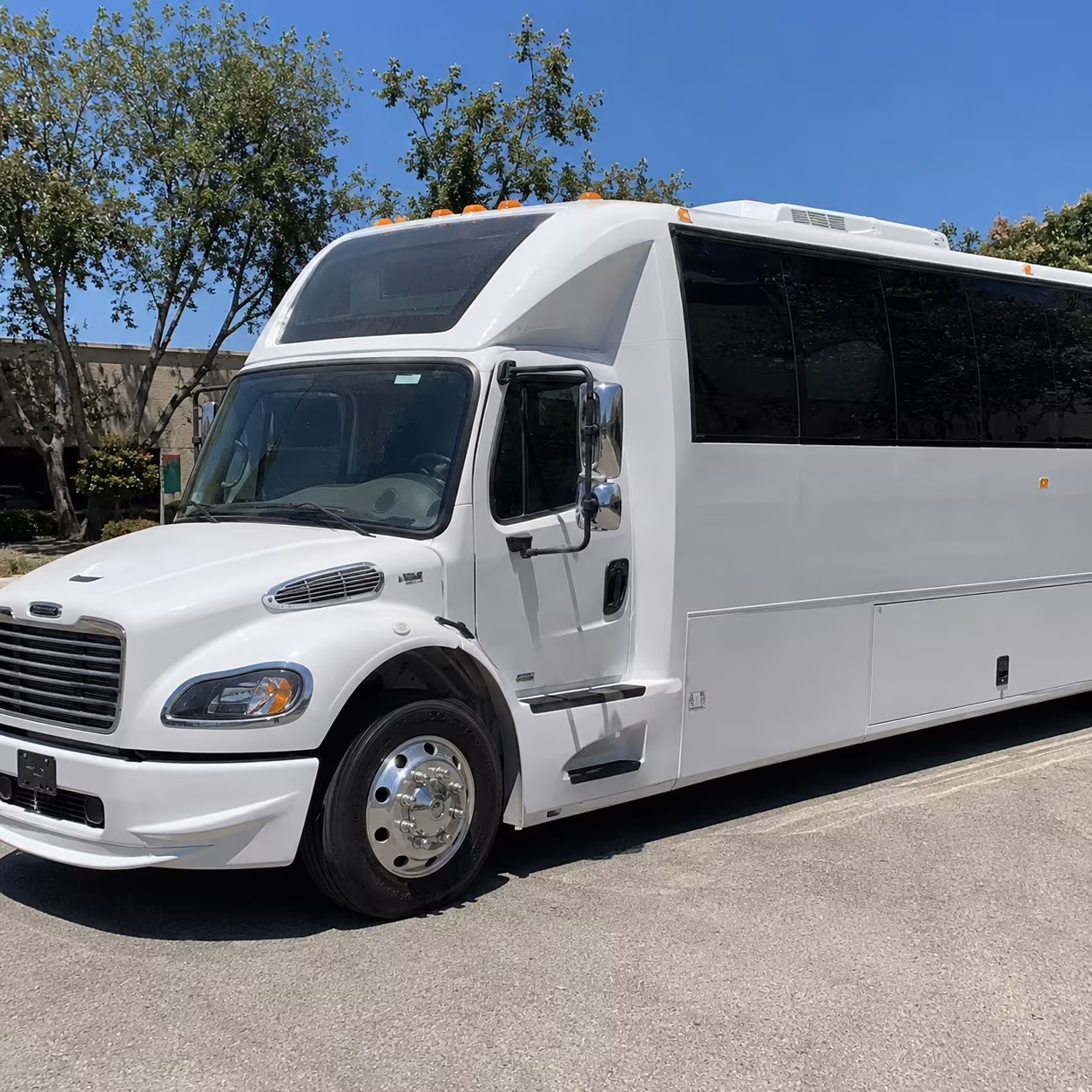 Newark Concert & Music Festival Transportation party bus exterior