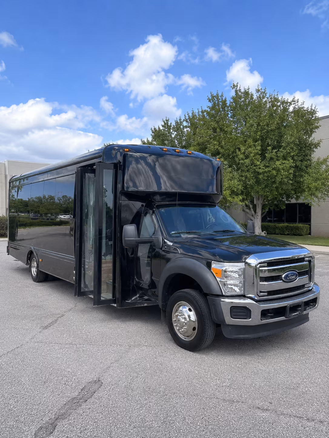 Newark Prom & Homecoming Transportation party bus exterior