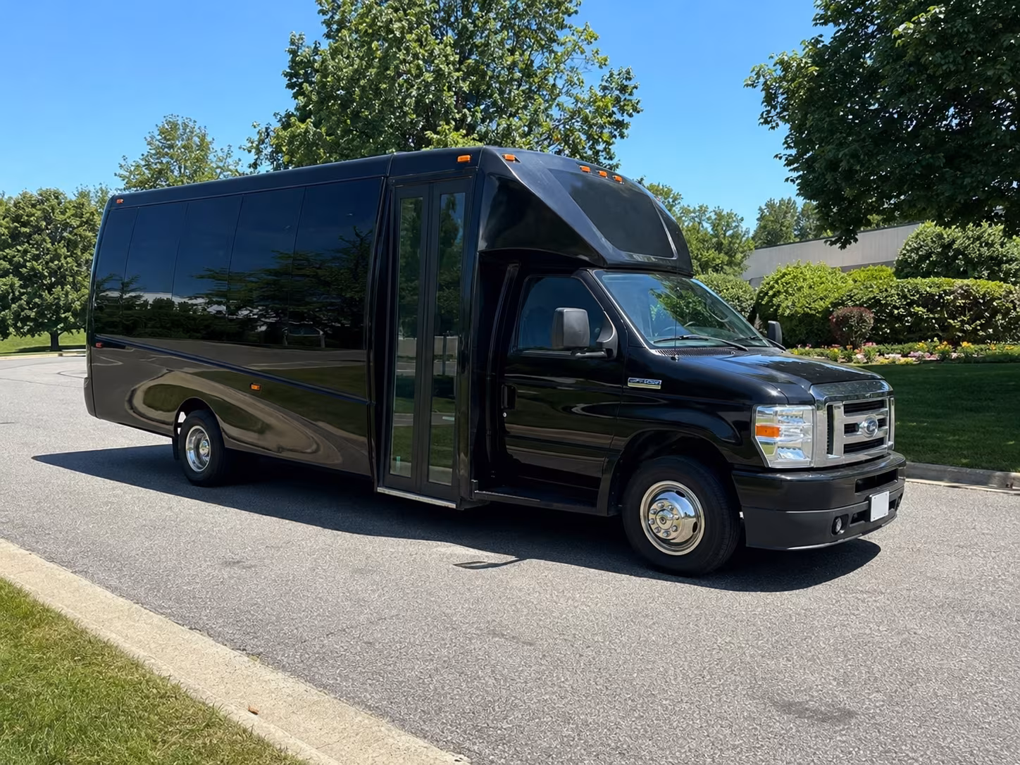 Newark Prom & Homecoming Transportation party bus exterior