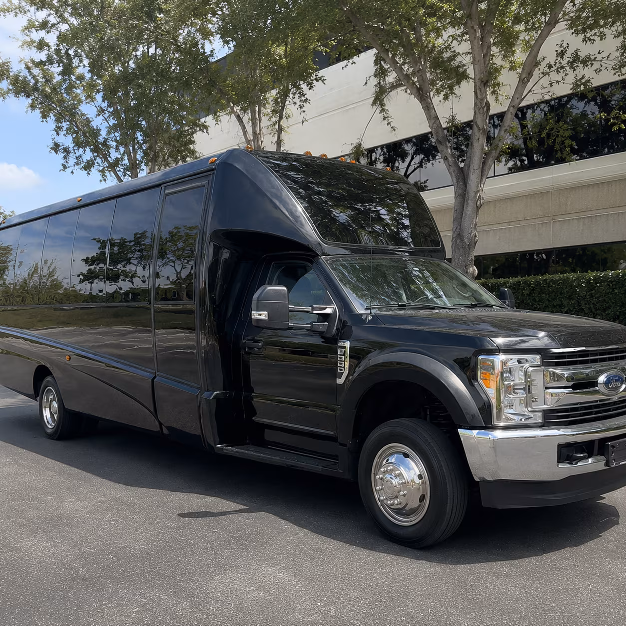 Newark Prom & Homecoming Transportation party bus exterior
