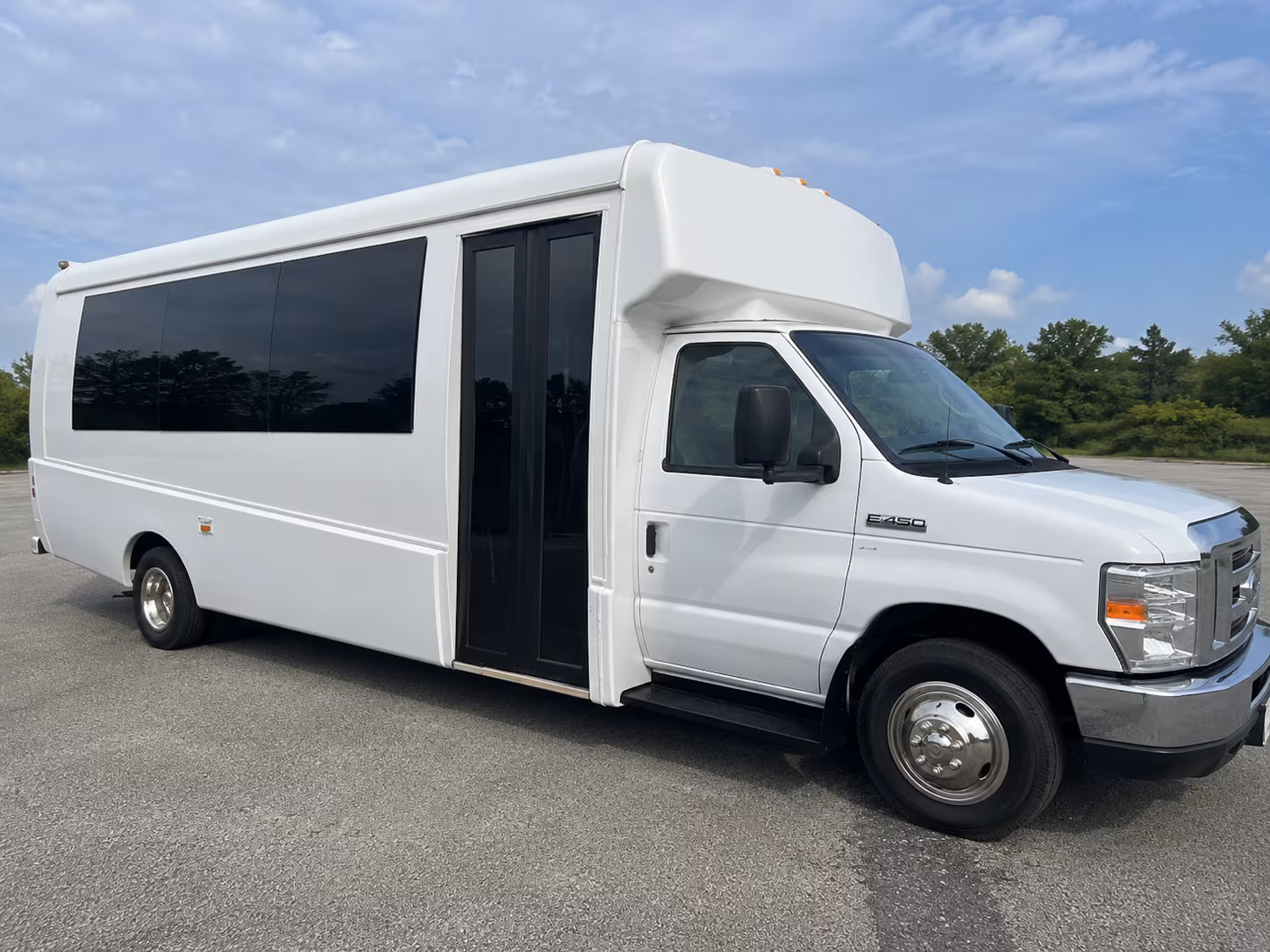 Newark Sporting Event Transportation party bus interior