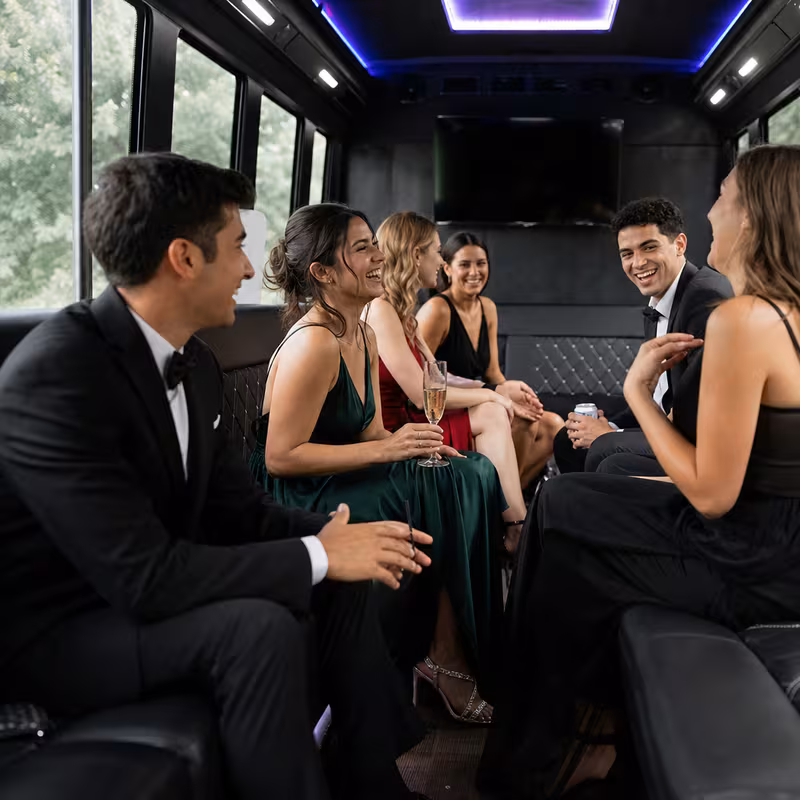 Newark Prom & Homecoming Transportation fleet vehicle