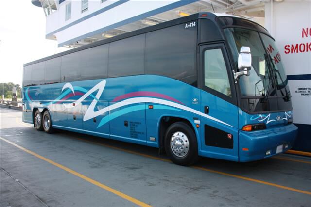 Newark 50 Passenger Charter Bus